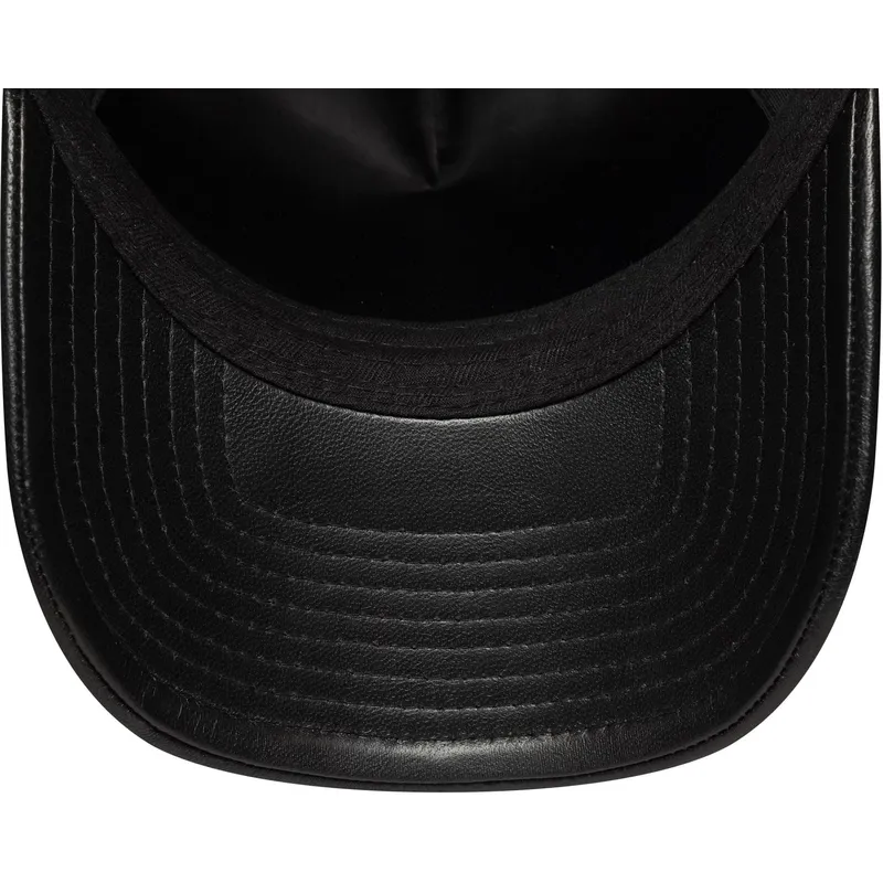 kepure-islenkta-juoda-reguliuojamas-9forty-e-frame-img-leather-new-york-yankees-mlb-new-era