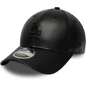 czarna-czapka-z-zakrzywionym-daszkiem-snapback-z-czarnym-logo-9forty-m-crown-pu-los-angeles-dodgers-mlb-od-new-era
