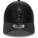 gorra-curva-negra-snapback-con-logo-negro-9forty-m-crown-pu-de-los-angeles-dodgers-mlb-de-new-era