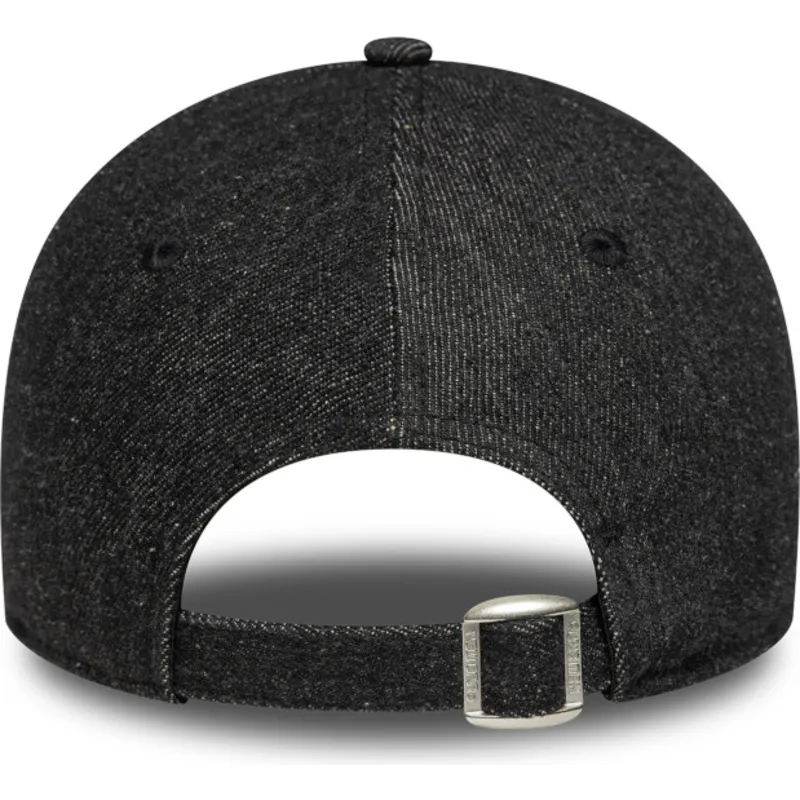 cap-islenkta-black-adjustable-strap-9forty-sequin-denim-los-angeles-dodgers-mlb-new-era cap-islenkta-black-adjustable-strap-9forty-sequin-denim-los-angeles-dodgers-mlb-new-era