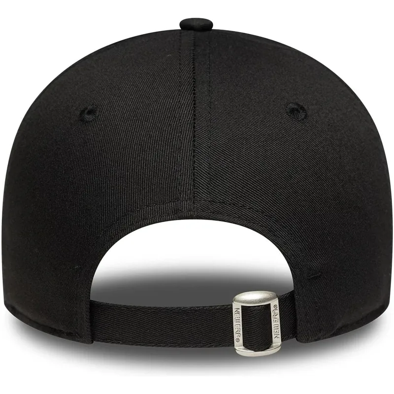 kepure-islenkta-juoda-reguliuojama-juostele-9forty-metallic-new-york-yankees-mlb-new-era