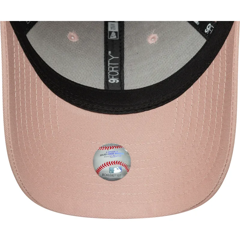 kepure-islenkta-rozine-reguliuojamas-9forty-league-essential-los-angeles-dodgers-mlb-new-era