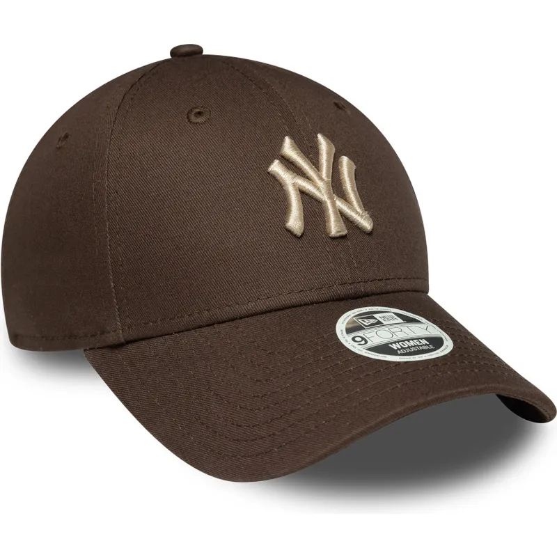 cap-islenkta-brown-adjustable-strap-9forty-league-essential-new-york-yankees-mlb-new-era