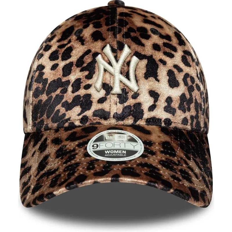 kepure-islenkta-leopardinis-reguliuojamas-9forty-leo-velour-new-york-yankees-mlb-new-era