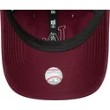 czapka-z-zakrzywionym-daszkiem-w-kolorze-bordowym-regulowana-dla-kobiet-z-bezowym-logo-9twenty-boucle-los-angeles-dodgers-mlb-od