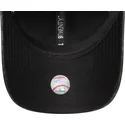 czarna-zakrzywiona-regulowana-czapka-damska-z-czarnym-logo-9twenty-worn-pu-new-york-yankees-mlb-od-new-era