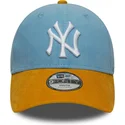 regulowana-niebiesko-brazowa-czapka-z-zakrzywionym-daszkiem-dla-chlopca-9forty-cord-new-york-yankees-mlb-od-new-era
