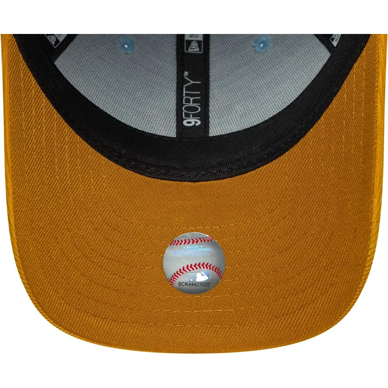 kepure-islenkta-ivairiaspalvis-reguliuojama-juostele-vaikams-9forty-cord-new-york-yankees-mlb-new-era