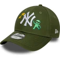 kepure-islenkta-zalia-reguliuojamas-vaikams-9forty-space-icon-new-york-yankees-mlb-new-era