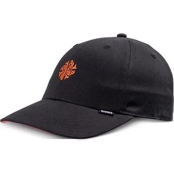 Cap išlenkta black adjustable strap Djinns