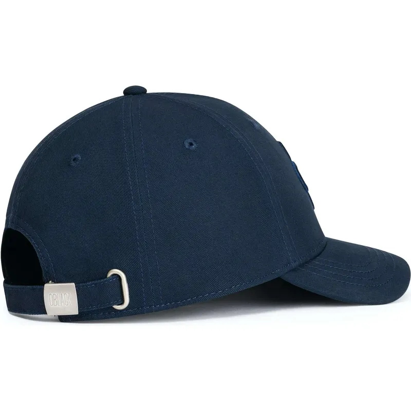 kepure-islenkta-tamsiai-melyna-reguliuojama-juostele-baseball-peach-obl055-oblack
