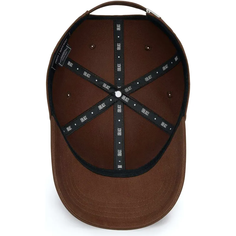 kepure-islenkta-ruda-reguliuojamas-baseball-peach-obl061-oblack