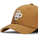 oblack-curved-brim-baseball-peach-obl058-light-brown-adjustable-cap