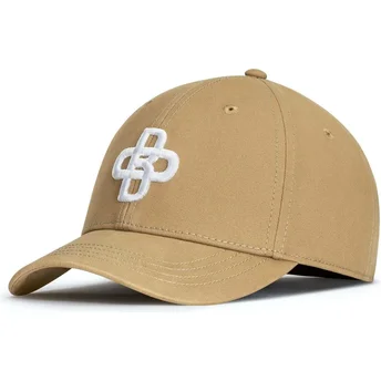Cap išlenkta beige adjustable strap Oblack