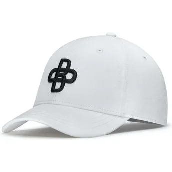 Cap išlenkta white adjustable strap Oblack