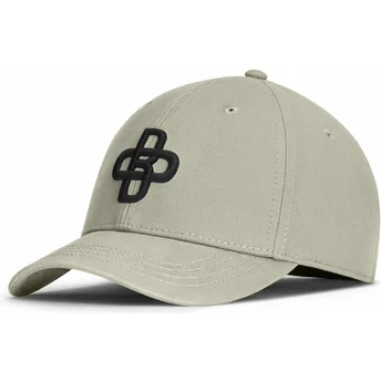 Kepurė išlenkta žalia reguliuojamas Baseball Peach OBL053 Oblack