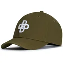 kepure-islenkta-zalia-reguliuojama-juostele-baseball-peach-obl051-oblack