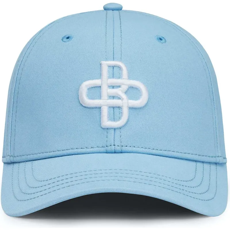 kepure-islenkta-melyna-reguliuojamas-baseball-peach-obl104-oblack
