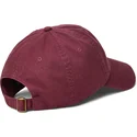 kepure-islenkta-raudona-reguliuojamas-cotton-chino-classic-sport-polo-ralph-lauren
