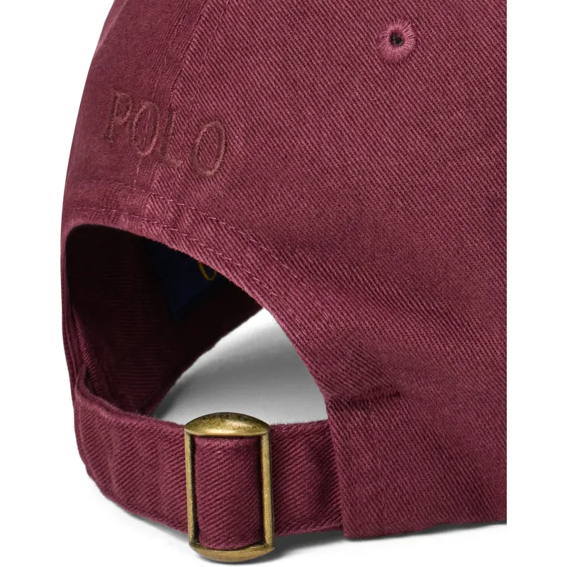 kepure-islenkta-raudona-reguliuojamas-cotton-chino-classic-sport-polo-ralph-lauren kepure-islenkta-raudona-reguliuojamas-cotton-chino-classic-sport-polo-ralph-lauren