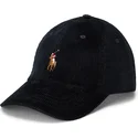 kepure-islenkta-juoda-reguliuojamas-classic-sport-corduroy-polo-ralph-lauren