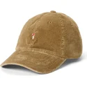 kepure-islenkta-ruda-reguliuojamas-classic-sport-corduroy-polo-ralph-lauren