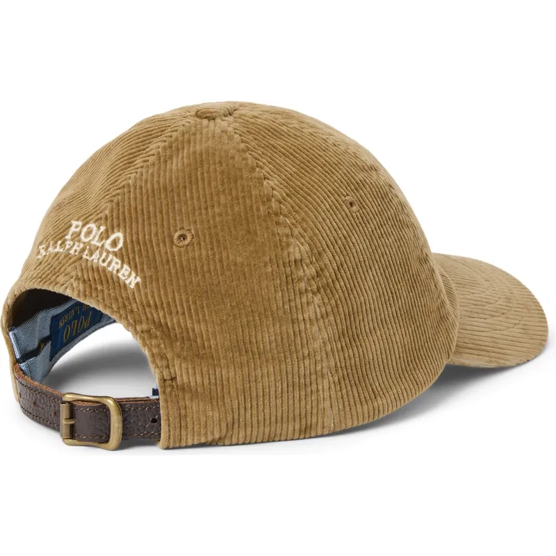 kepure-islenkta-ruda-reguliuojamas-classic-sport-corduroy-polo-ralph-lauren