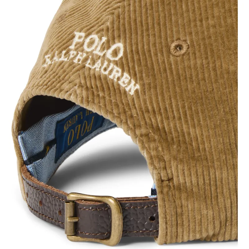 kepure-islenkta-ruda-reguliuojamas-classic-sport-corduroy-polo-ralph-lauren