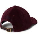 czapka-z-daszkiem-bordowa-regulowana-classic-sport-corduroy-od-polo-ralph-lauren