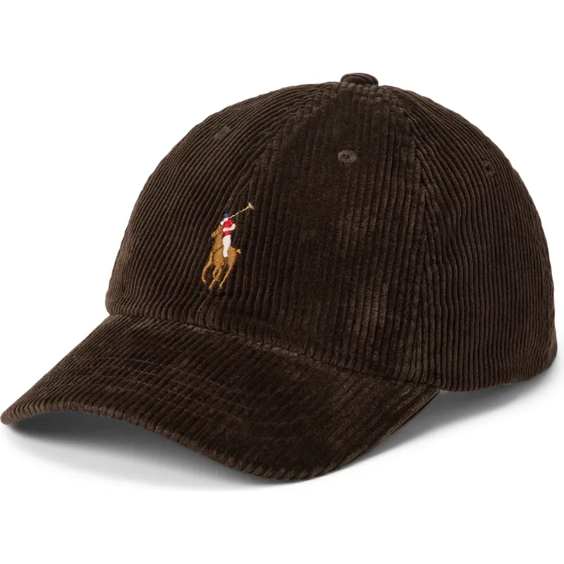 kepure-islenkta-ruda-reguliuojamas-classic-sport-corduroy-polo-ralph-lauren