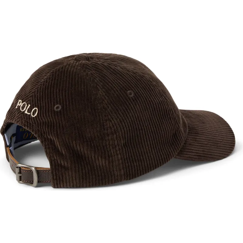 kepure-islenkta-ruda-reguliuojamas-classic-sport-corduroy-polo-ralph-lauren