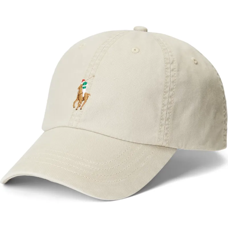 kepure-islenkta-smelio-reguliuojamas-classic-sport-stretch-cotton-twill-polo-ralph-lauren
