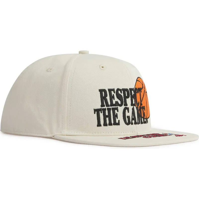 kepure-plokscia-smelio-snapback-respect-the-game-slogan-and1