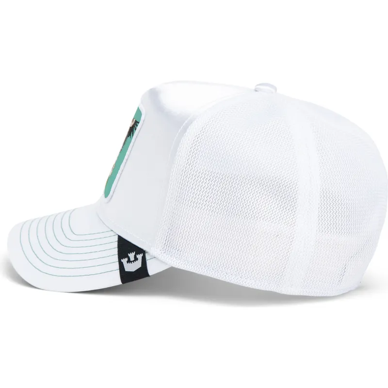 kepure-islenkta-balta-snapback-goorin-bros-pelican-bird-escape-not-into-yoga-great-escape-the-farm-white-hat-the-farm-goorin-bro