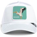 kepure-islenkta-vilkikas-balta-snapback-goorin-bros-pelican-bird-escape-not-into-yoga-great-escape-the-farm-white-hat-the-farm-d
