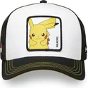 cap-islenkta-black-snapback-pikachu-pokemon-capslab