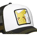 cap-islenkta-black-snapback-pikachu-pokemon-capslab