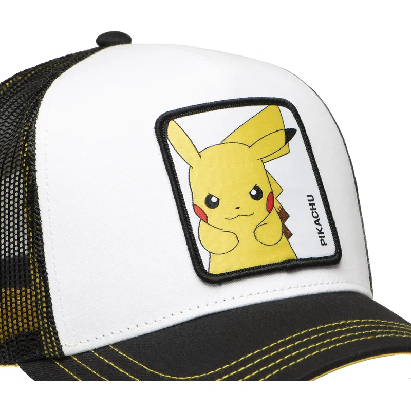 kepure-islenkta-vilkikas-juoda-snapback-pikachu-pkm6-ele-pokemon-pikachu-pokemon-capslab