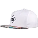 kepure-plokscia-balta-snapback-rubber-aztek-djinns