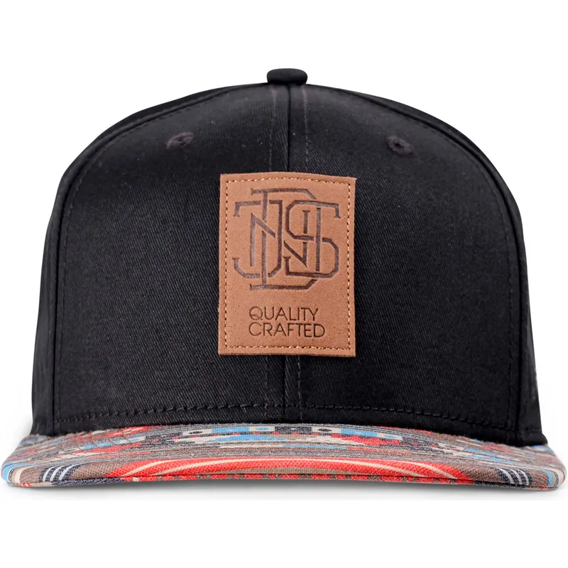 kepure-plokscia-juoda-snapback-aztek-djinns kepure-plokscia-juoda-snapback-aztek-djinns