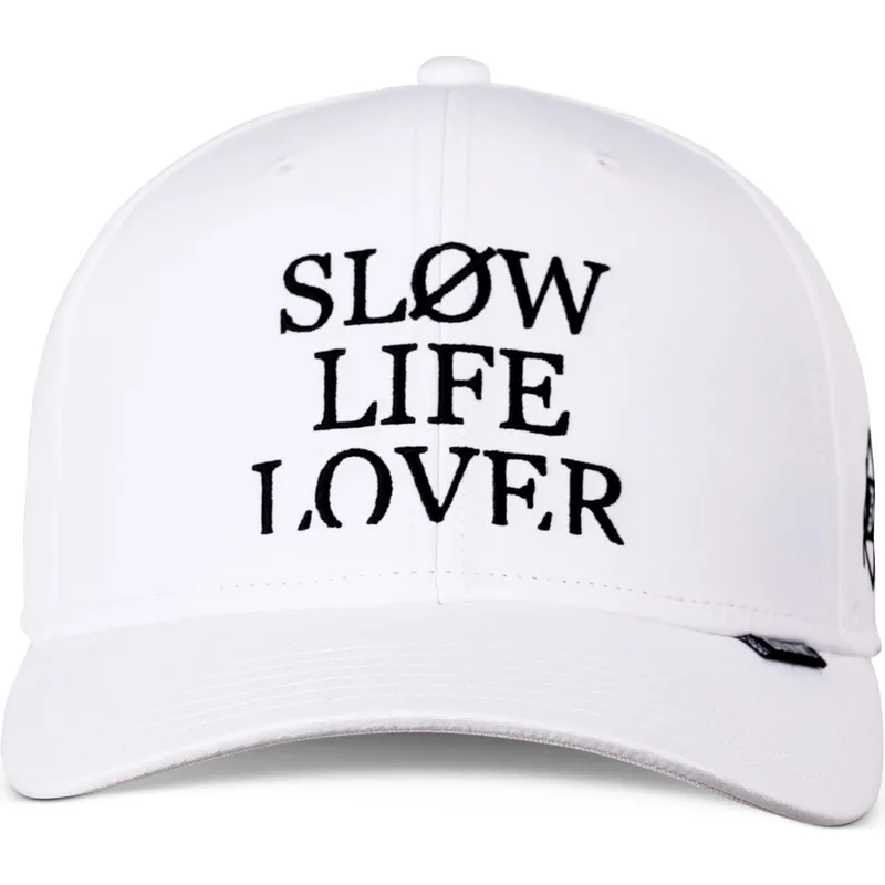 gorra-curva-blanca-ajustable-truefit-slow-life-lover-de-djinns
