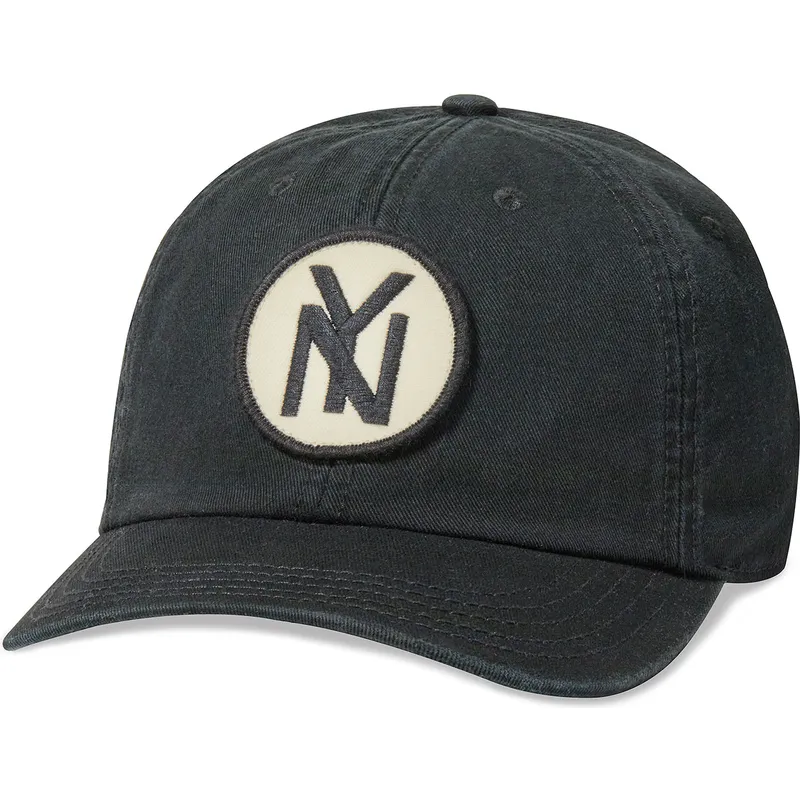 cap-islenkta-black-adjustable-strap-new-york-black-yankees-mlb-american-needle