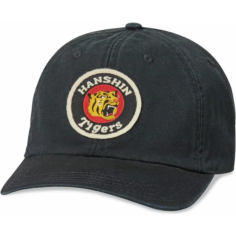 cap-islenkta-black-adjustable-strap-hanshin-tigers-mlb-american-needle