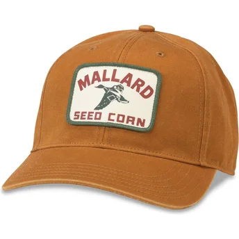 Cap išlenkta brown adjustable strap American Needle