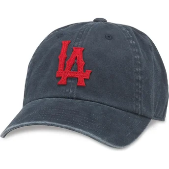Kepurė išlenkta tamsiai mėlyna reguliuojama juostelė Los Angeles Angels Archive Los Angeles Angels MLB American Needle