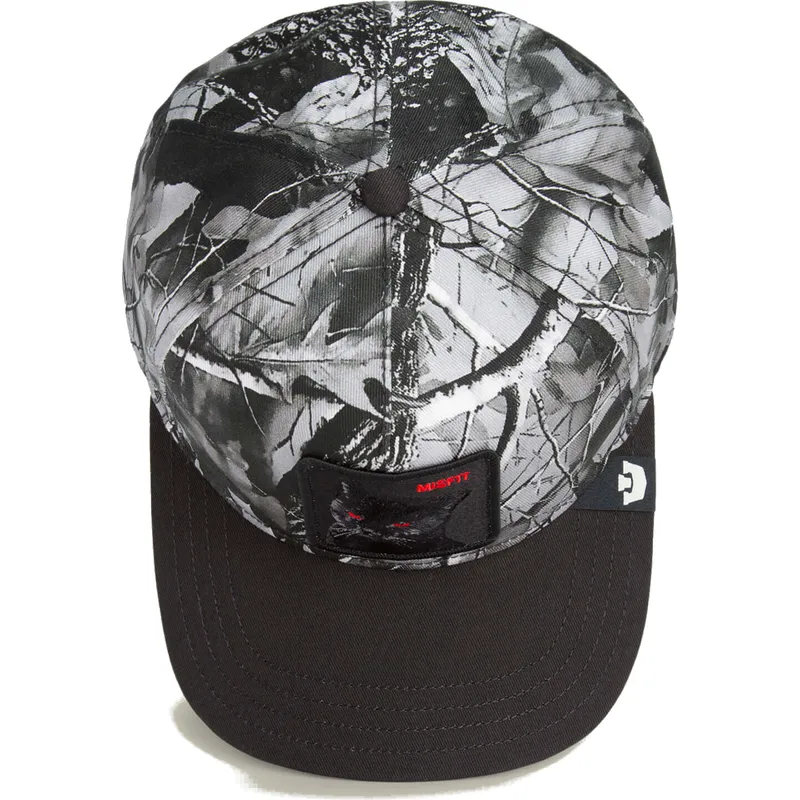 kepure-islenkta-juoda-snapback-gato-misfit-camo-desaturated-camo-the-farm-the-farm-de-goorin-bros