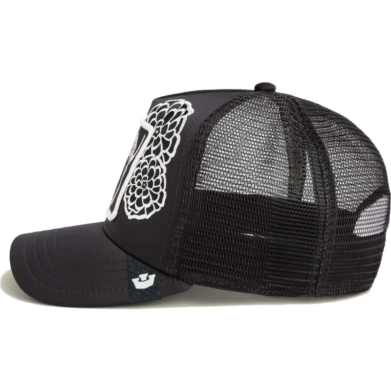 cap-islenkta-black-snapback-gato-dia-de-michi-dia-los-muertos-the-farm-the-farm-de-goorin-bros