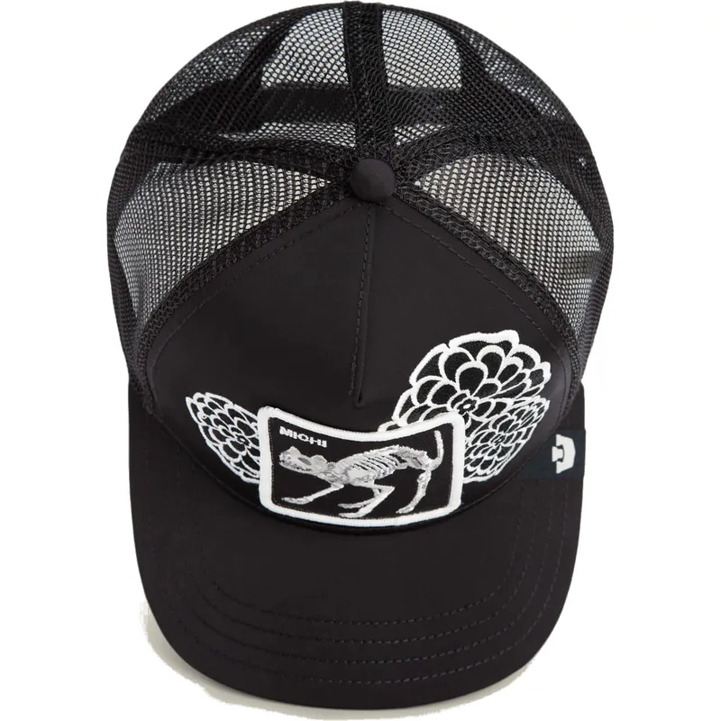 cap-islenkta-black-snapback-gato-dia-de-michi-dia-los-muertos-the-farm-the-farm-de-goorin-bros