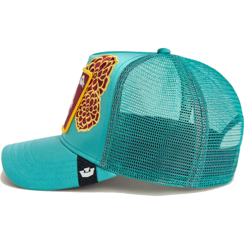 cap-islenkta-blue-snapback-flamenco-dia-de-pancho-dia-los-muertos-the-farm-the-farm-de-goorin-bros