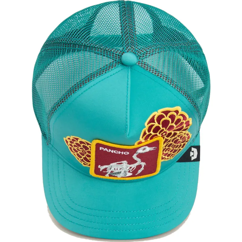 cap-islenkta-blue-snapback-flamenco-dia-de-pancho-dia-los-muertos-the-farm-the-farm-de-goorin-bros